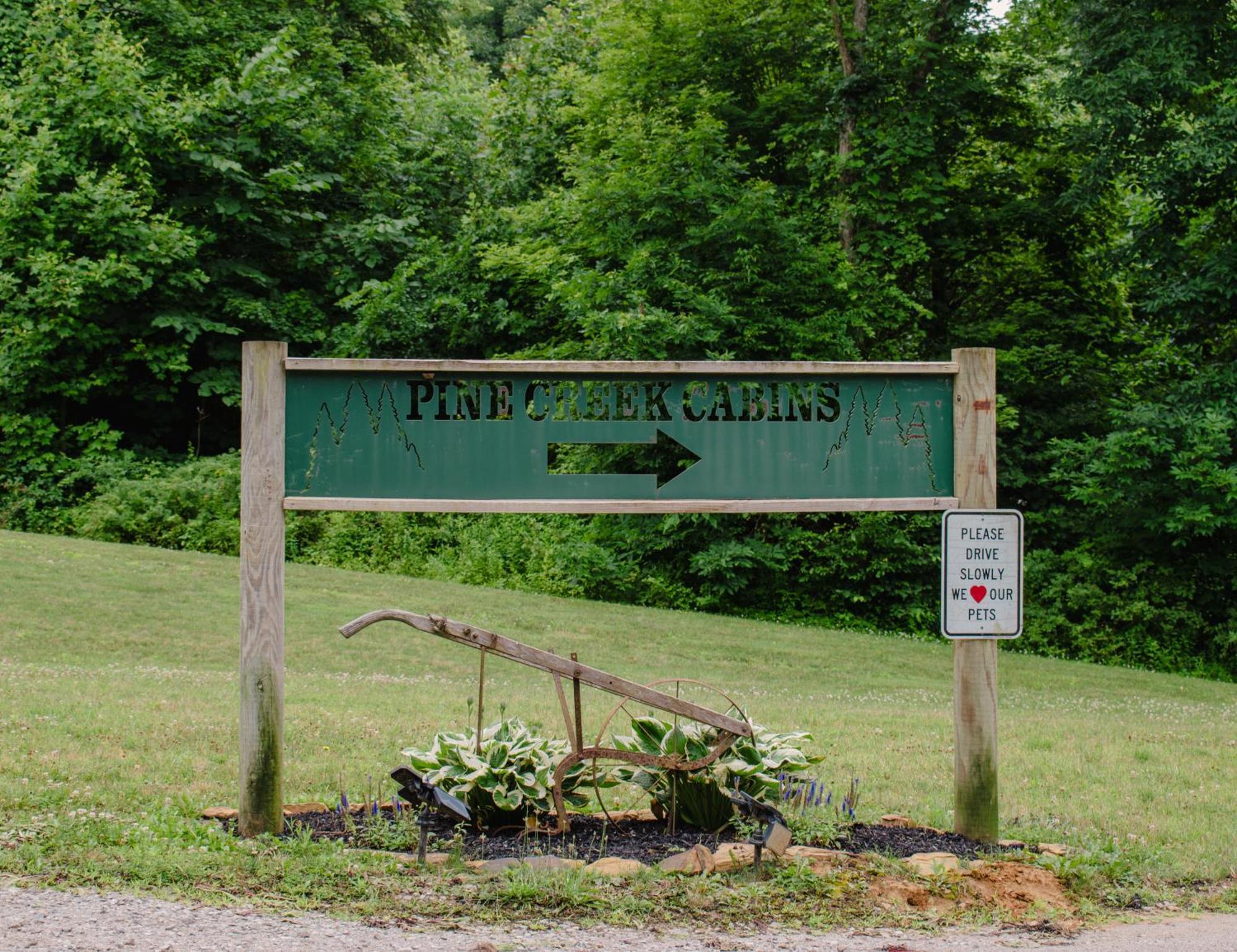 Pine Creek Cabins & Camping Resort South Bloomingville 外观 照片